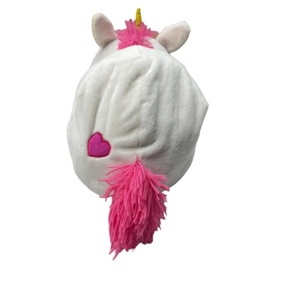 Flip A Zoo 2 in 1 Dragon Unicorn Plush Stuffed Animal Persephone Imogen Green Wh - Picture 14 of 16